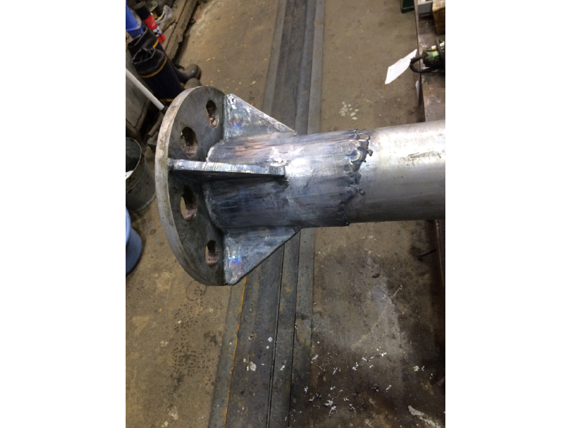 湿式電気集塵機（ミストコットレル）鉛グリット材の写真