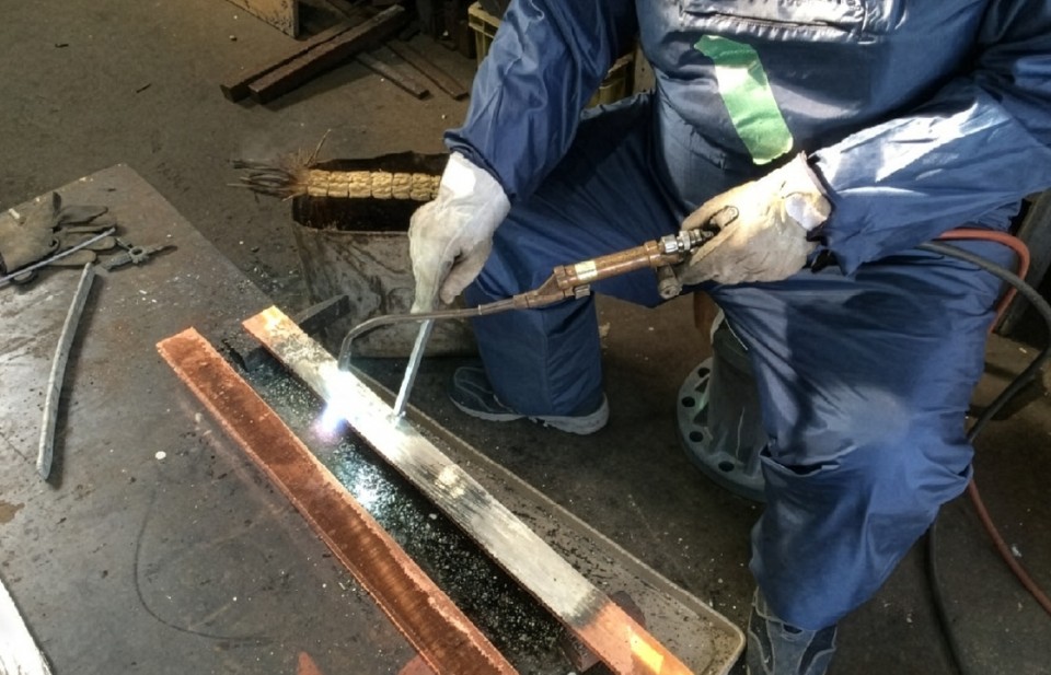 鉛加工、鉛ホモゲン溶接